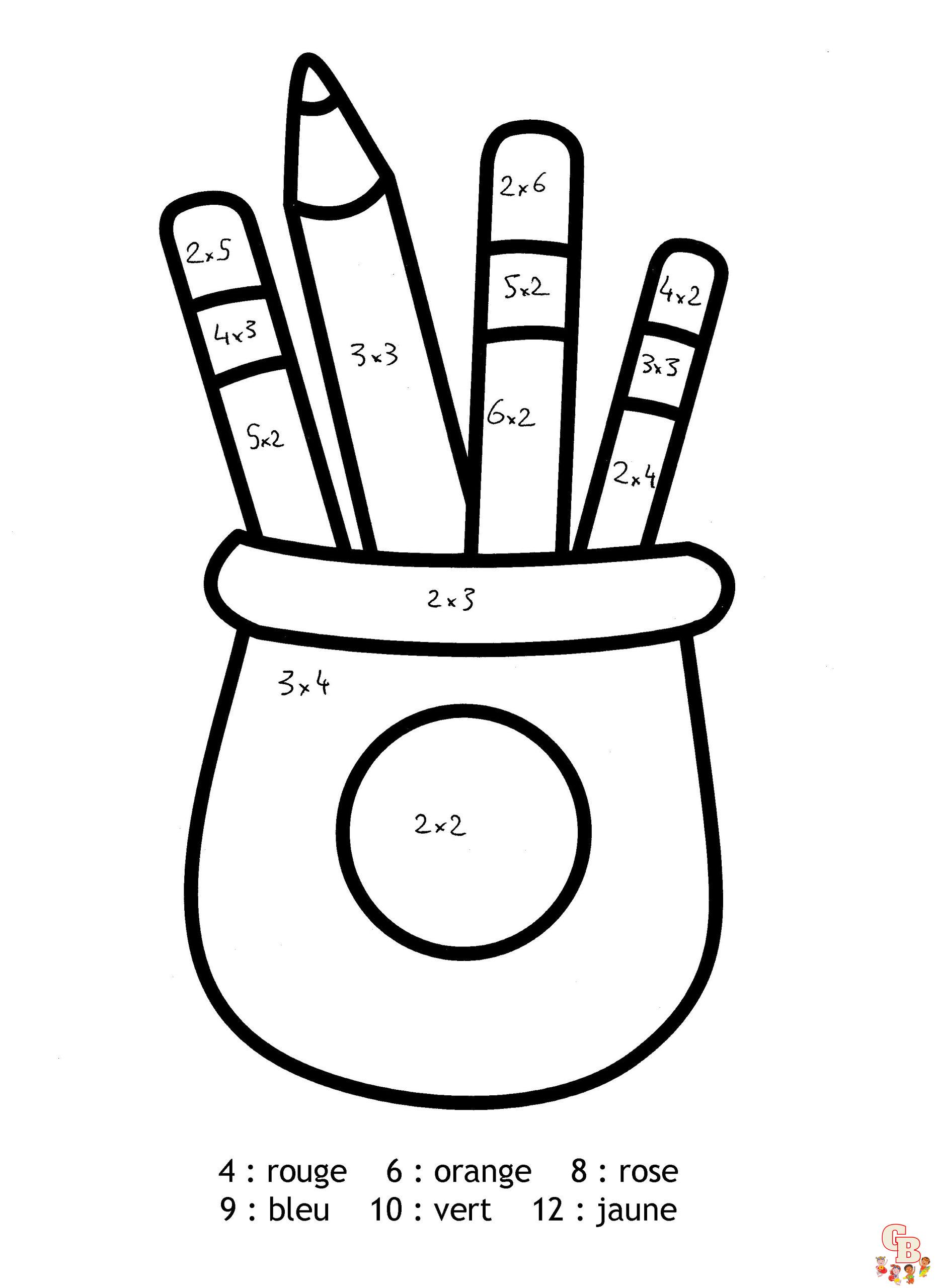 Coloriage Pot