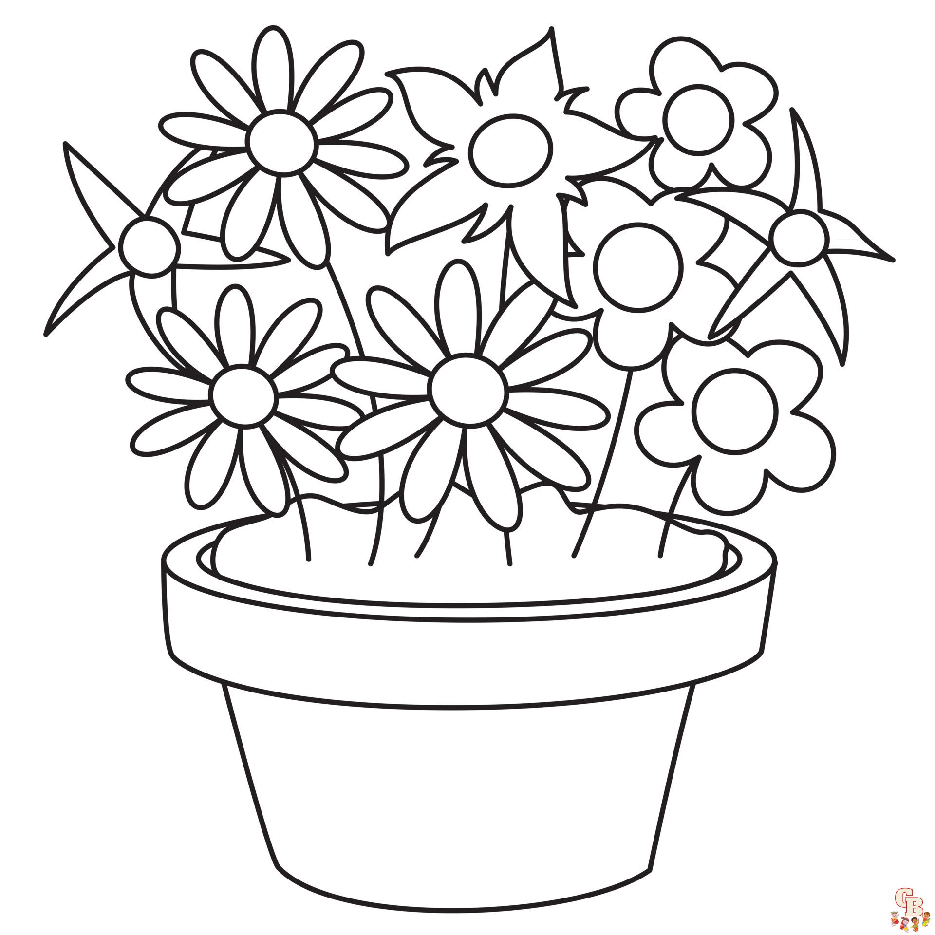 Coloriage Pot