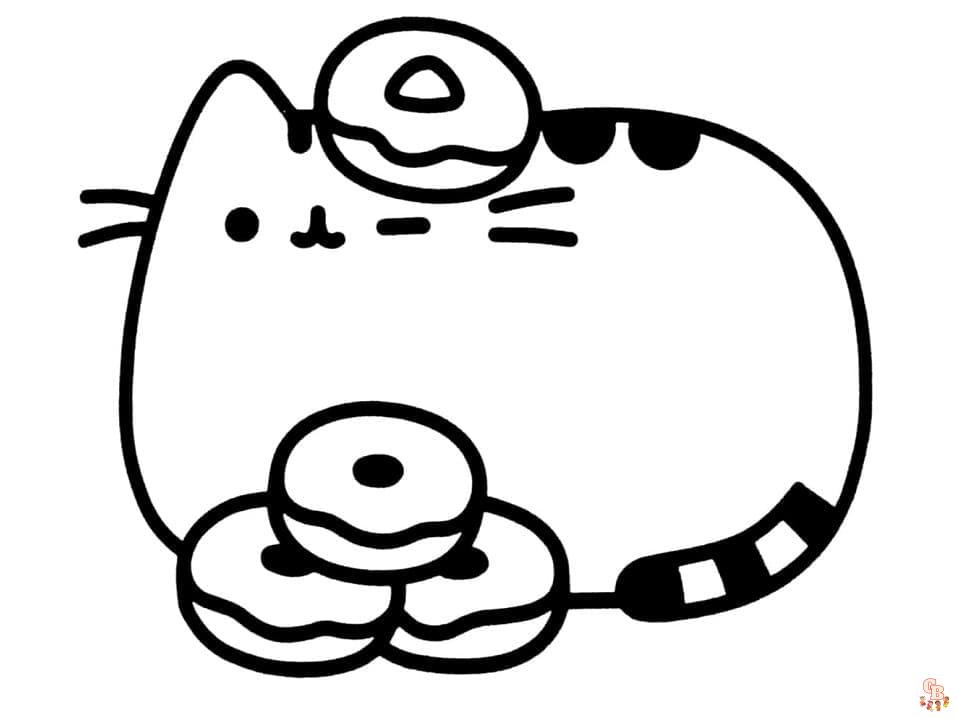 Coloriage Pusheen