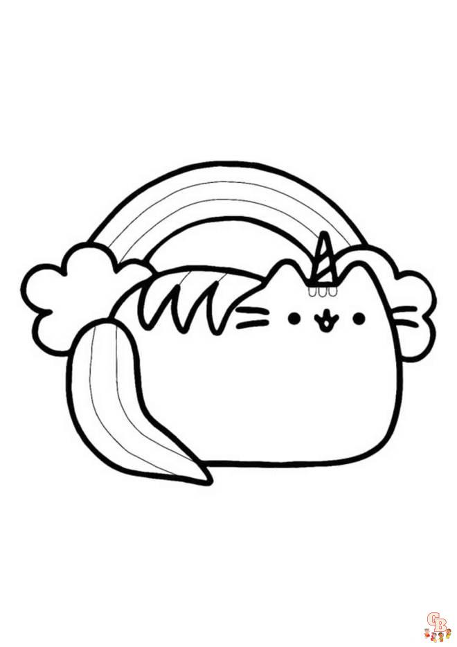 Coloriage Pusheen