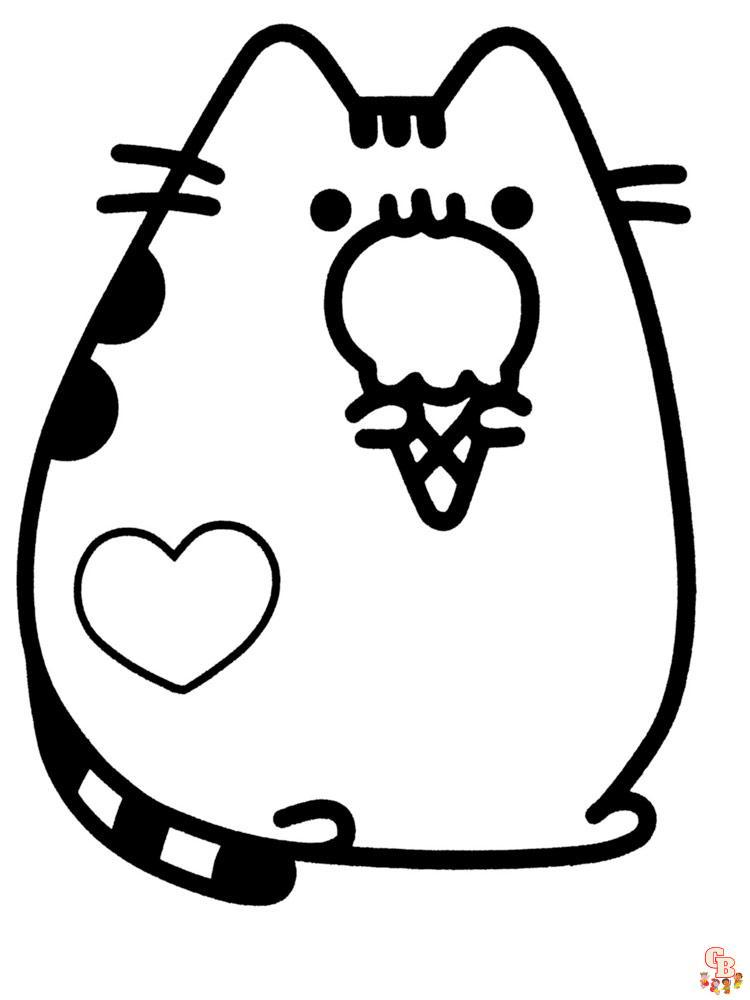 Coloriage Pusheen