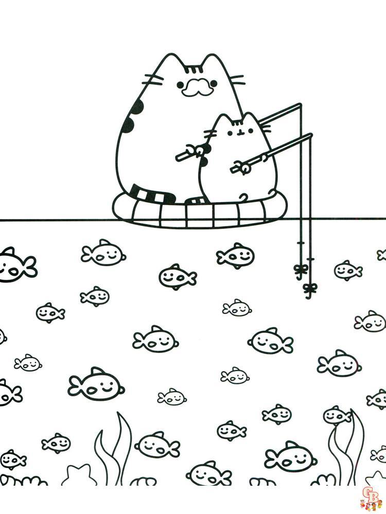 Coloriage Pusheen