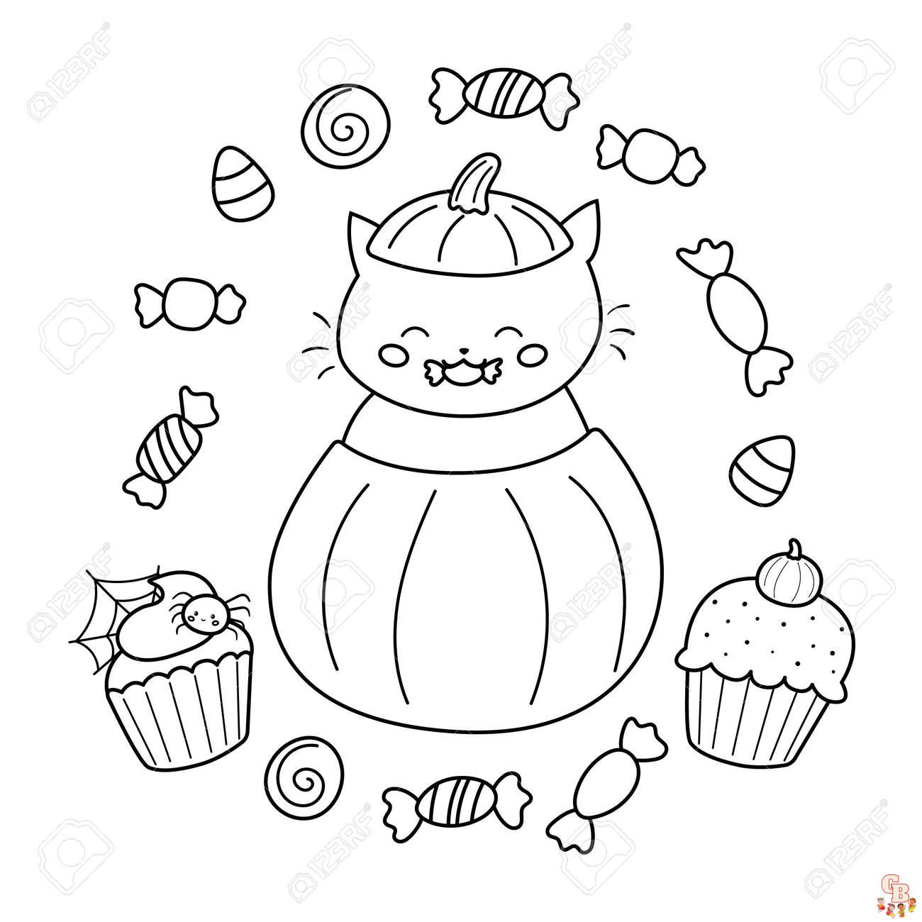 Coloriage Pusheen