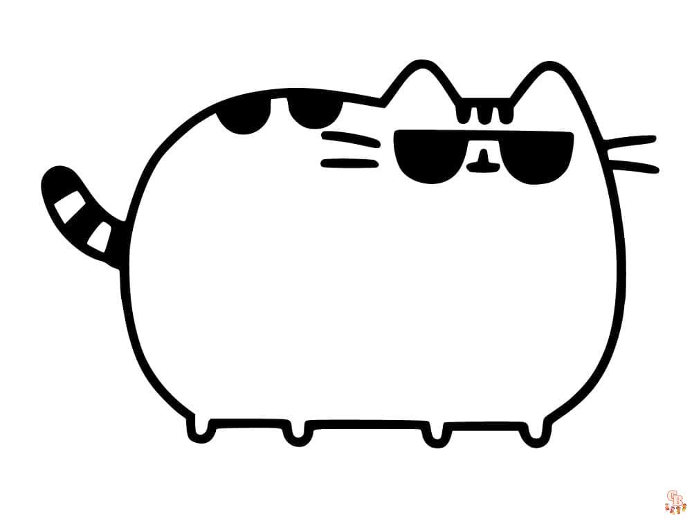 Coloriage Pusheen