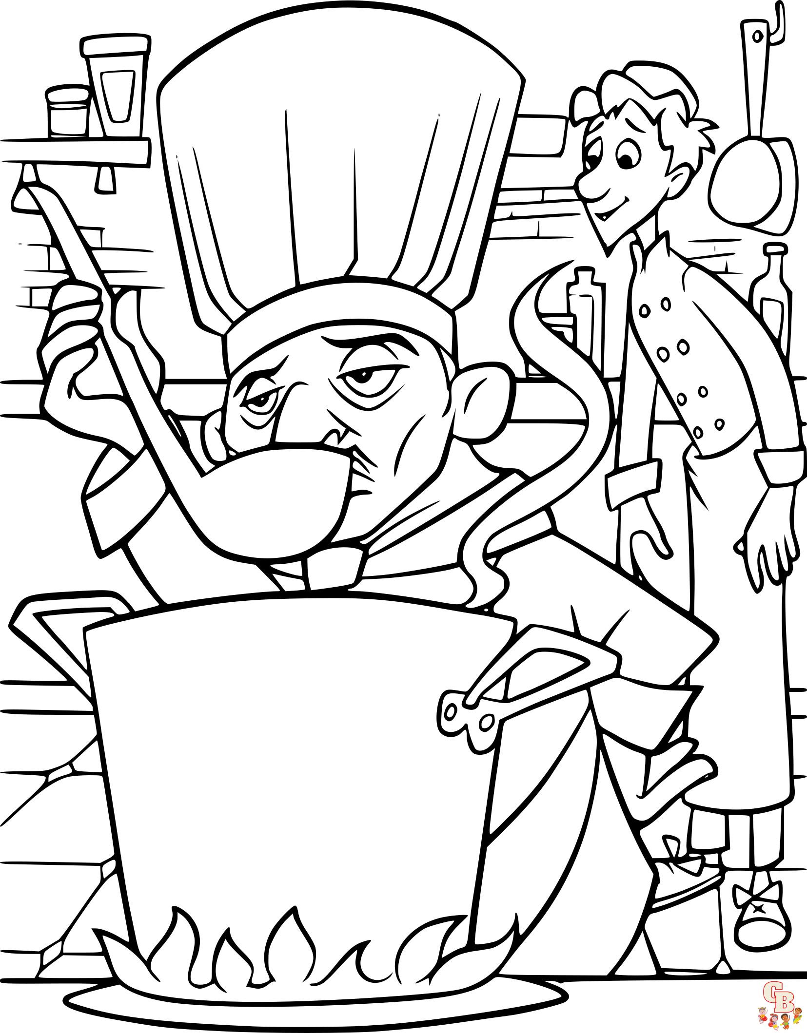 Coloriage Ratatouille