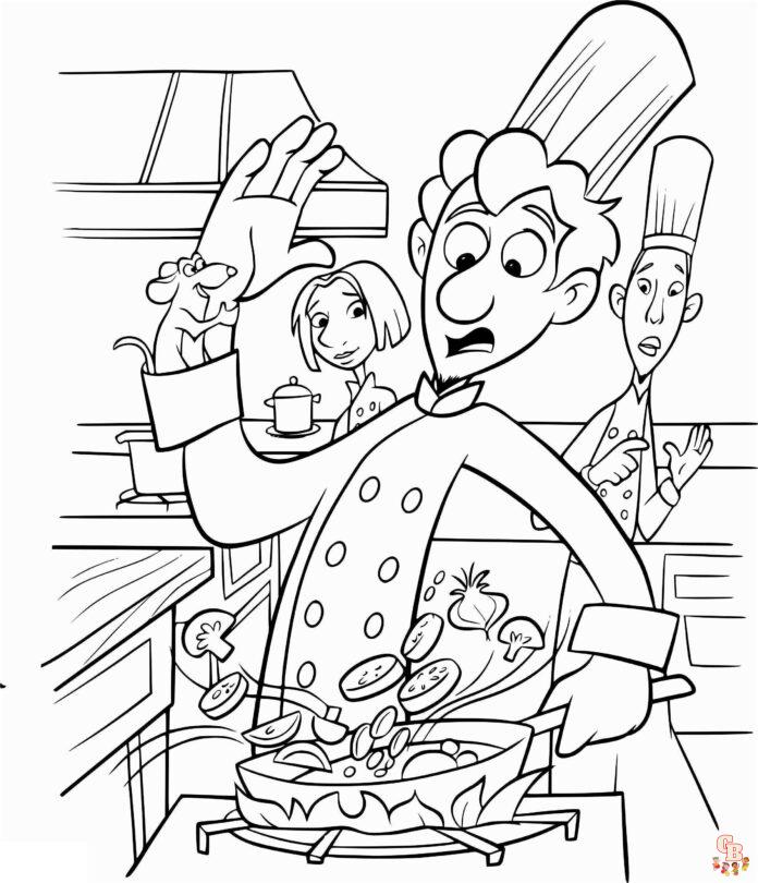 Coloriage Ratatouille