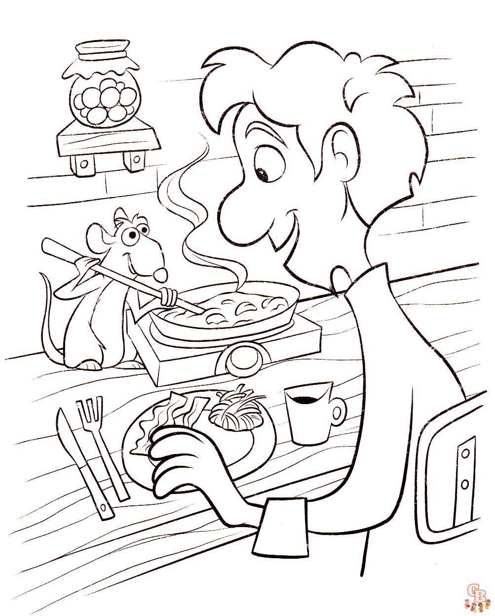 Coloriage Ratatouille