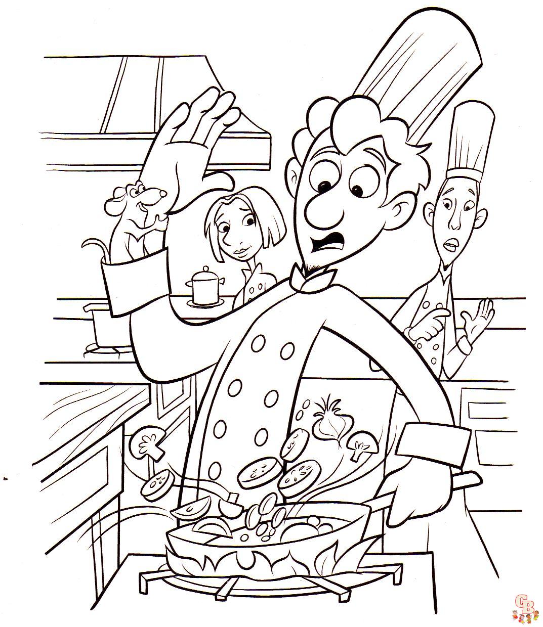 Coloriage Ratatouille