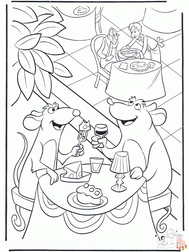 Coloriage Ratatouille