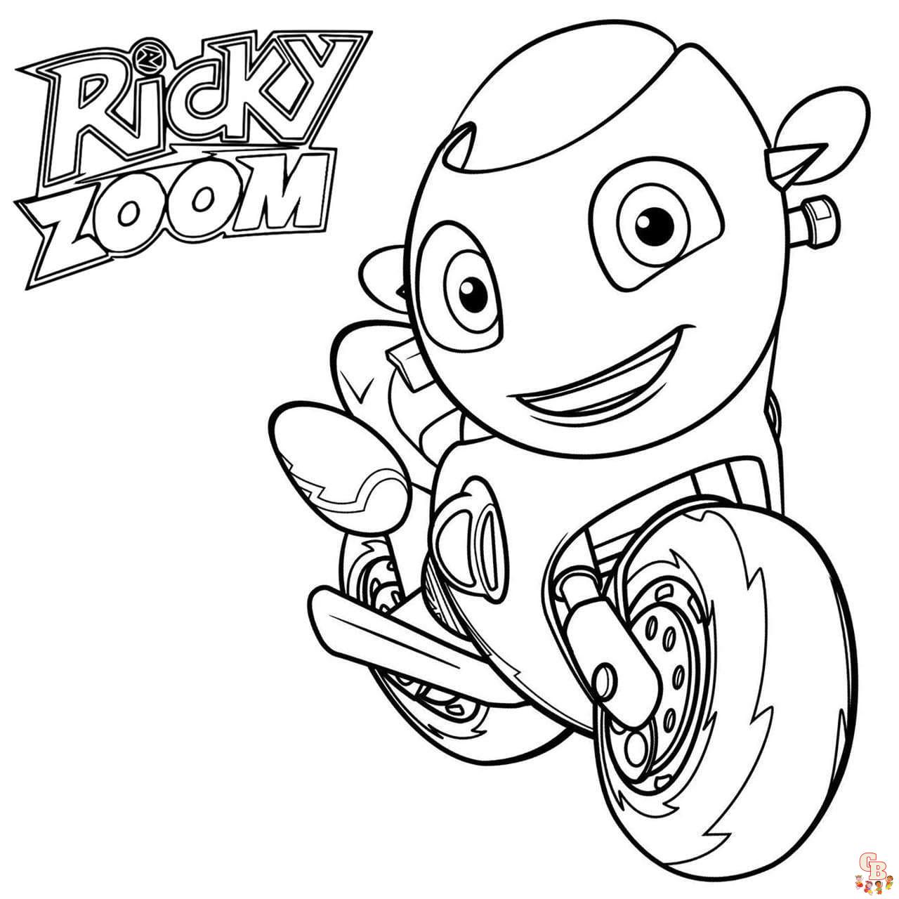 Coloriage Ricky