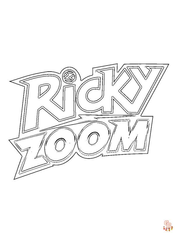 Coloriage Ricky Zoom