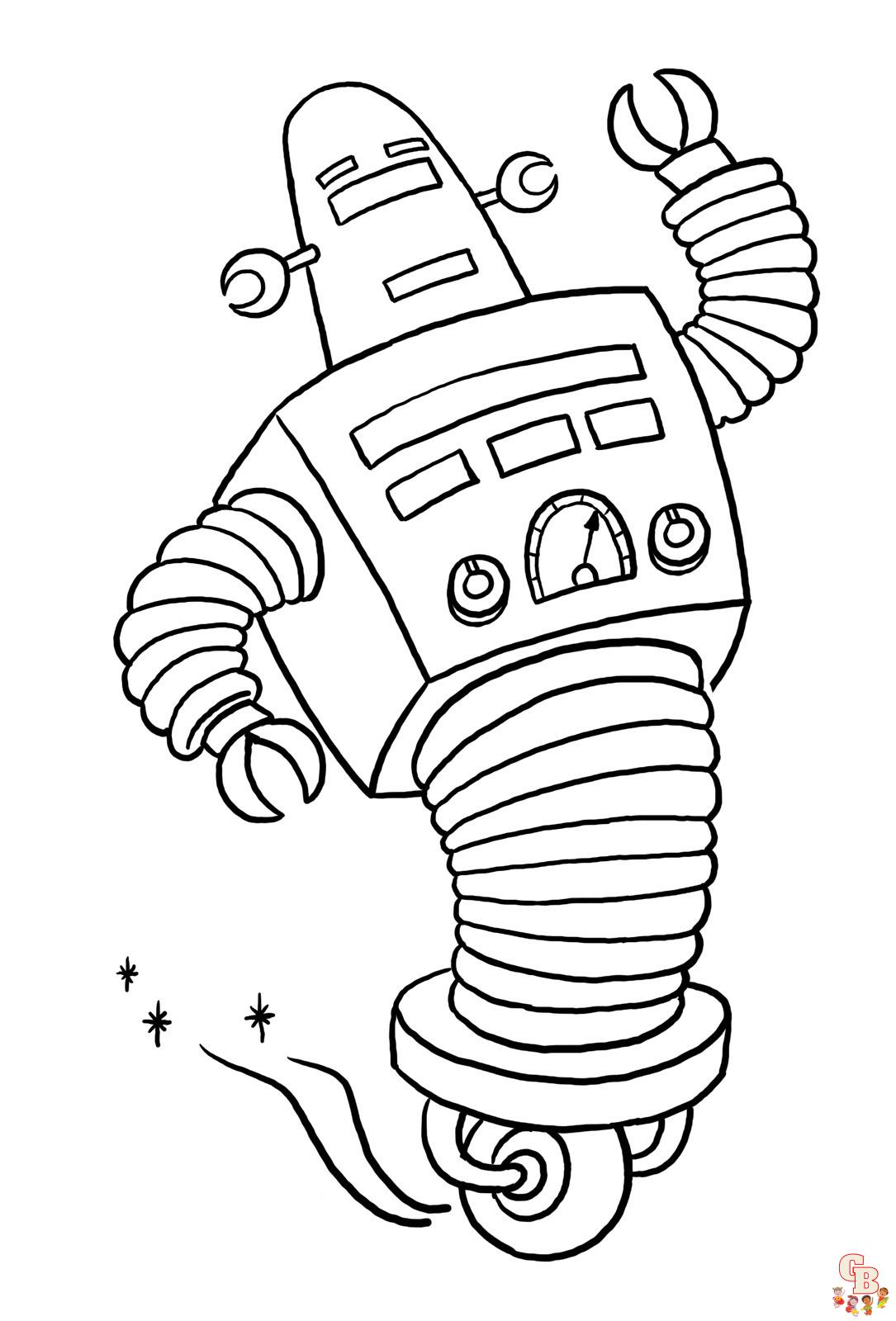 Coloriage Robot