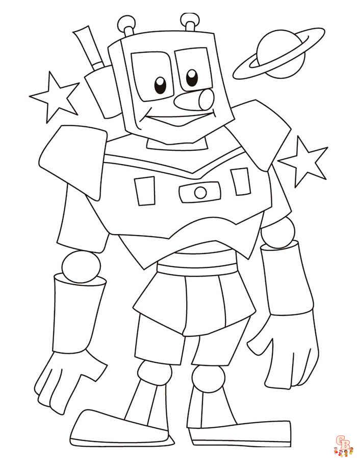 Coloriage Robot