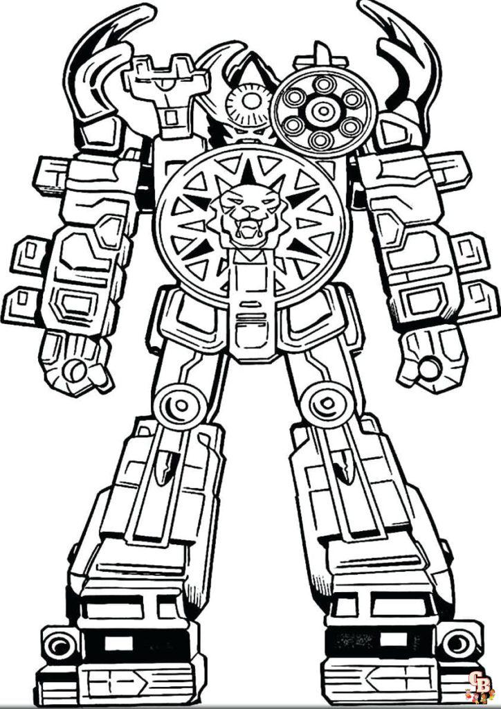 Coloriage Robot