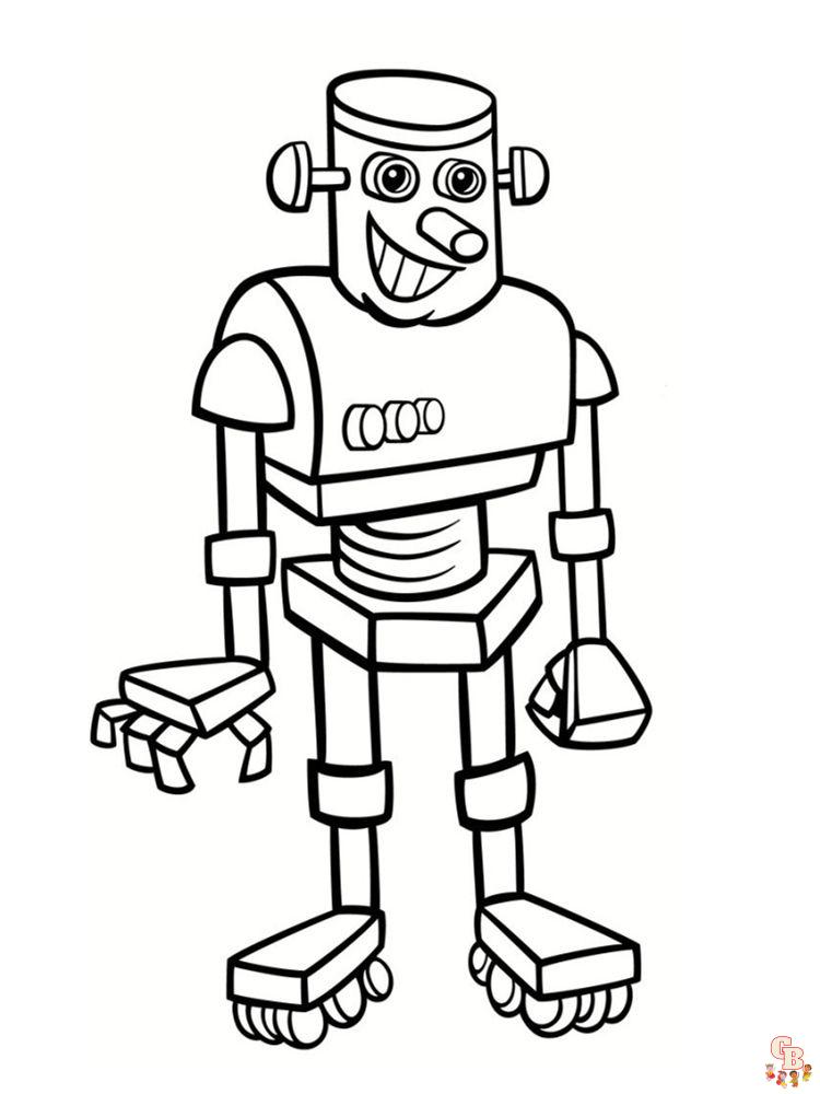 Coloriage Robot