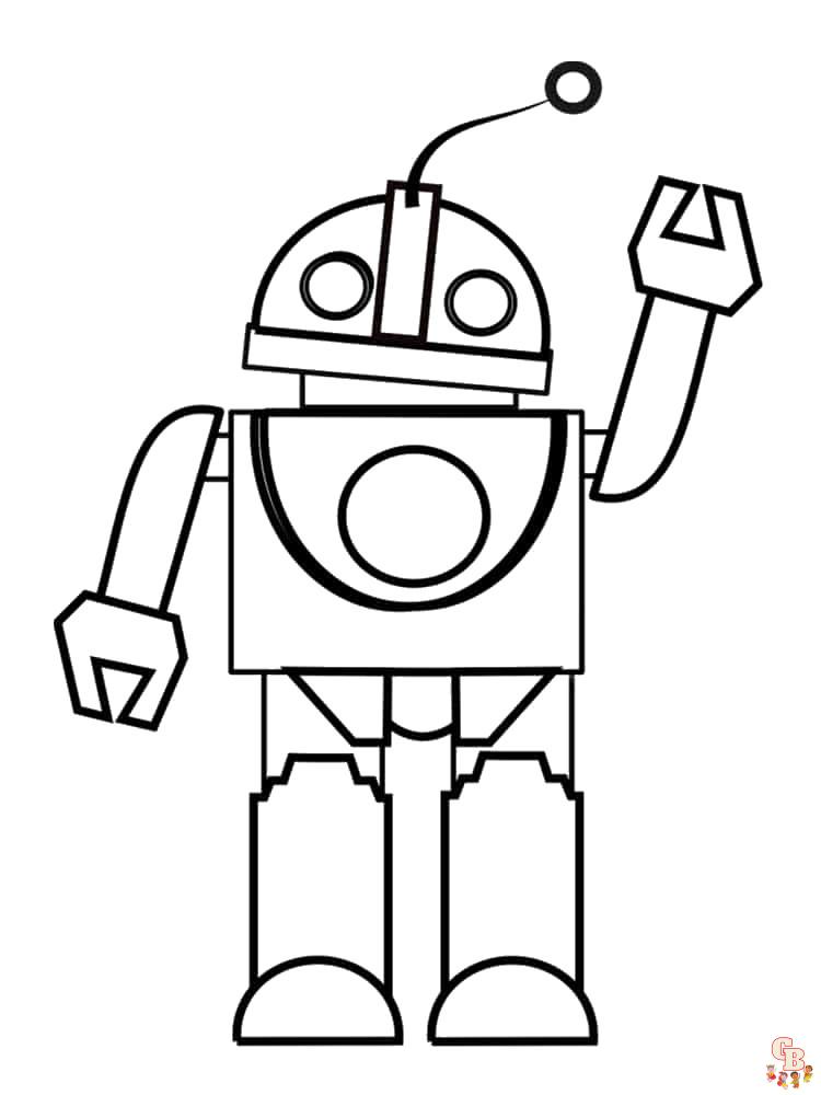 Coloriage Robot