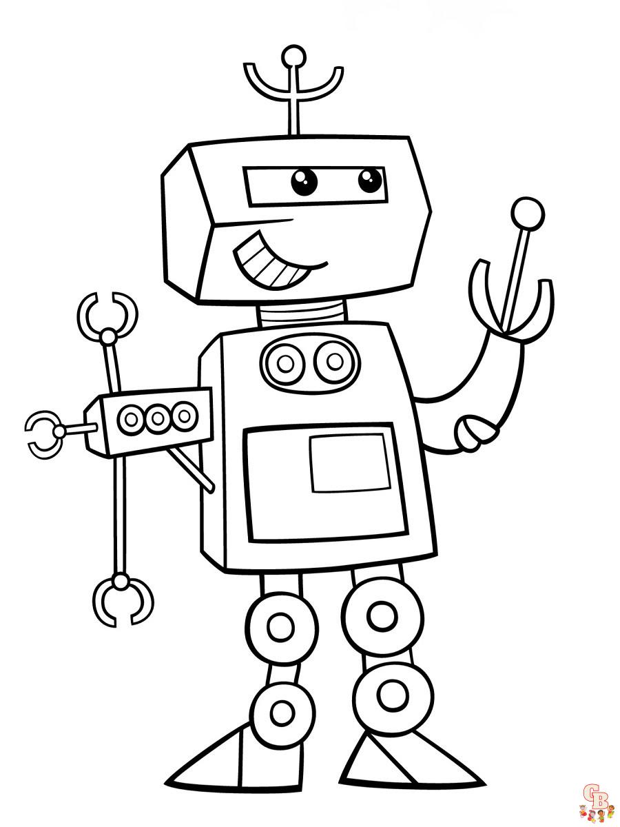 Coloriage Robot