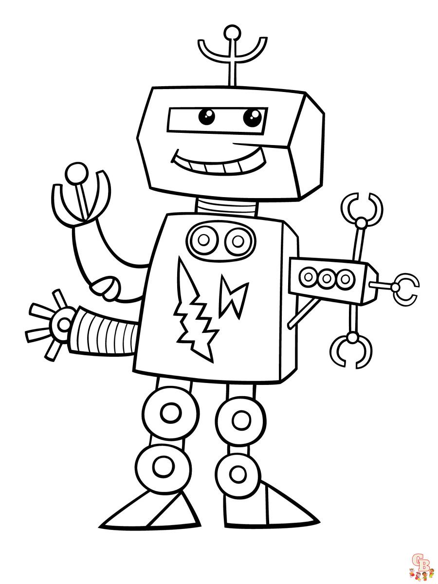 Coloriage Robot