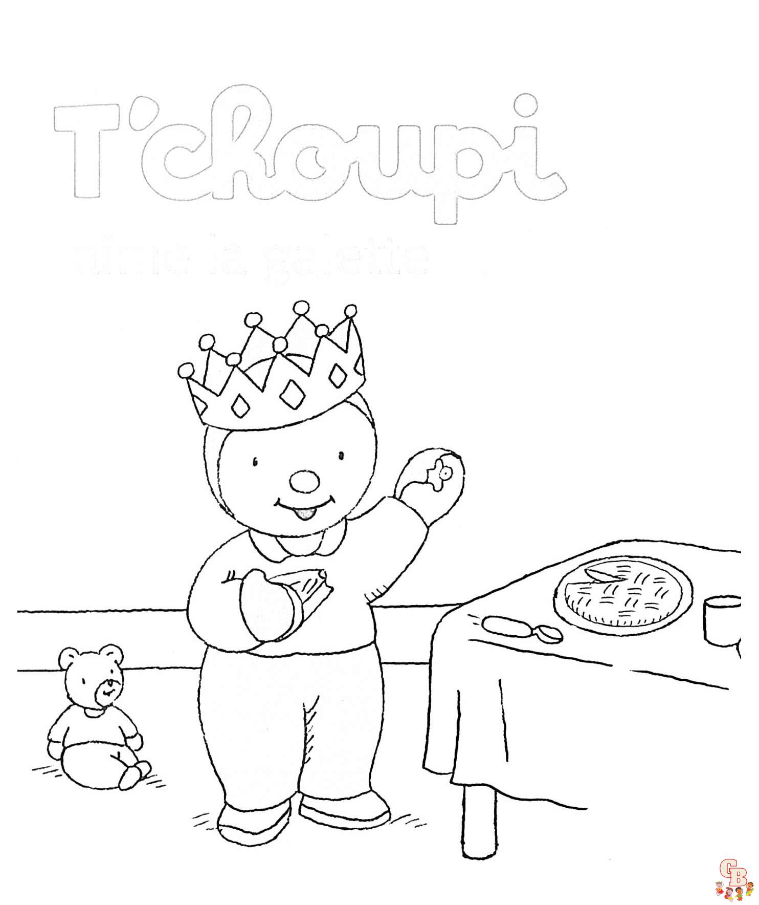 Coloriage Roule Galette