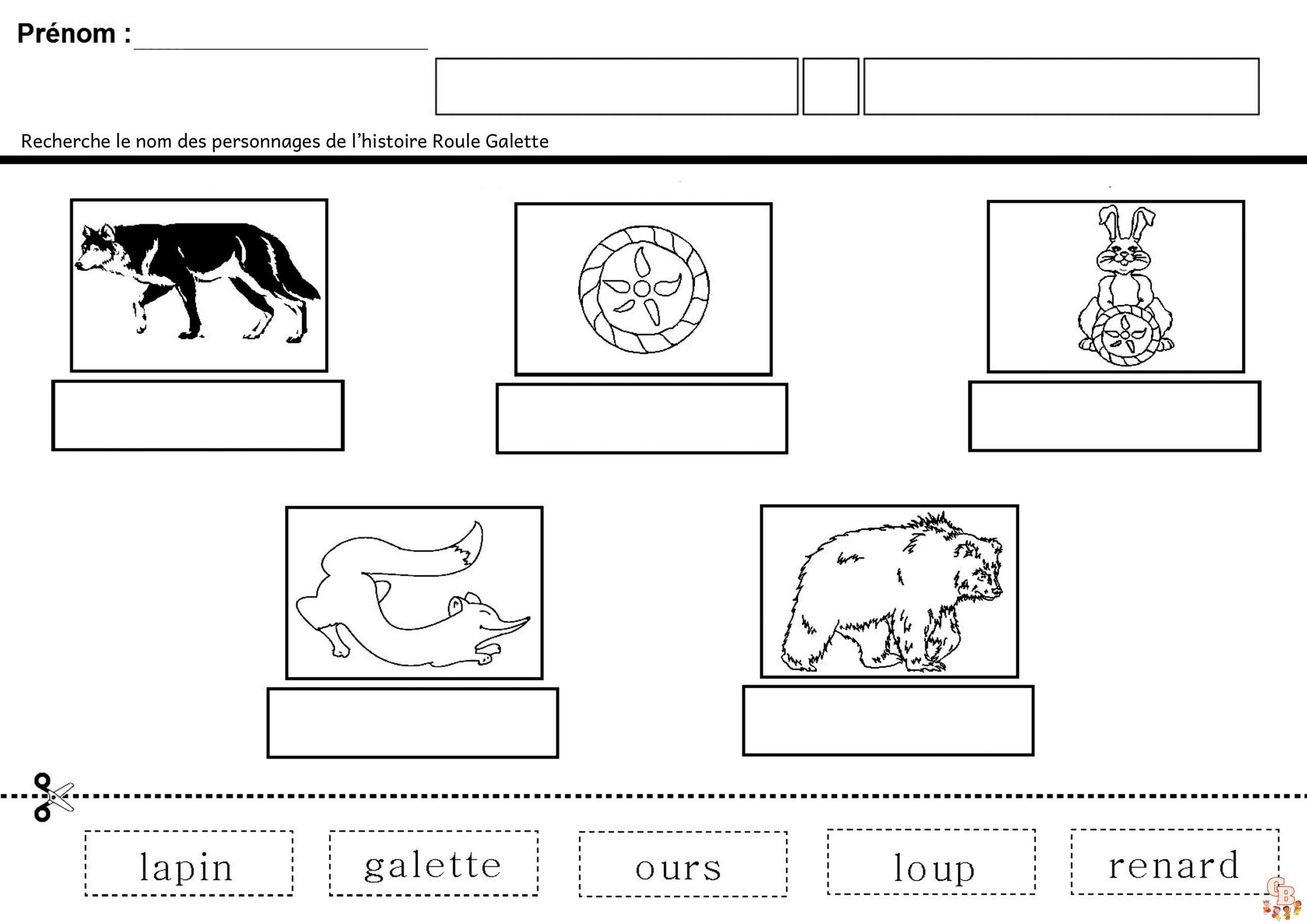 Coloriage Roule Galette