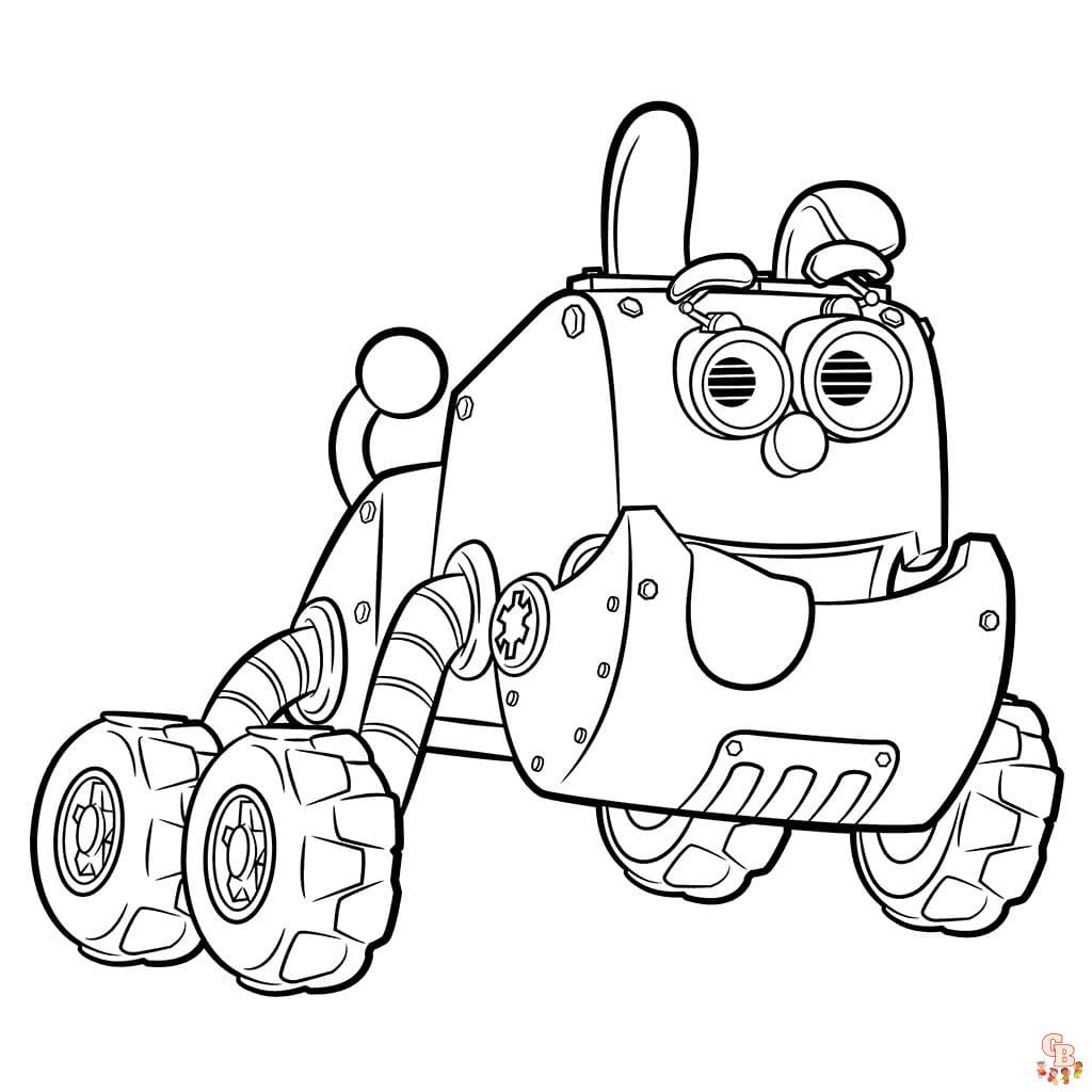 Coloriage Rusty Rivets