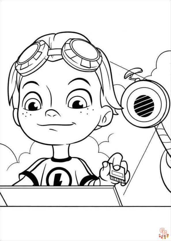 Coloriage Rusty Rivets