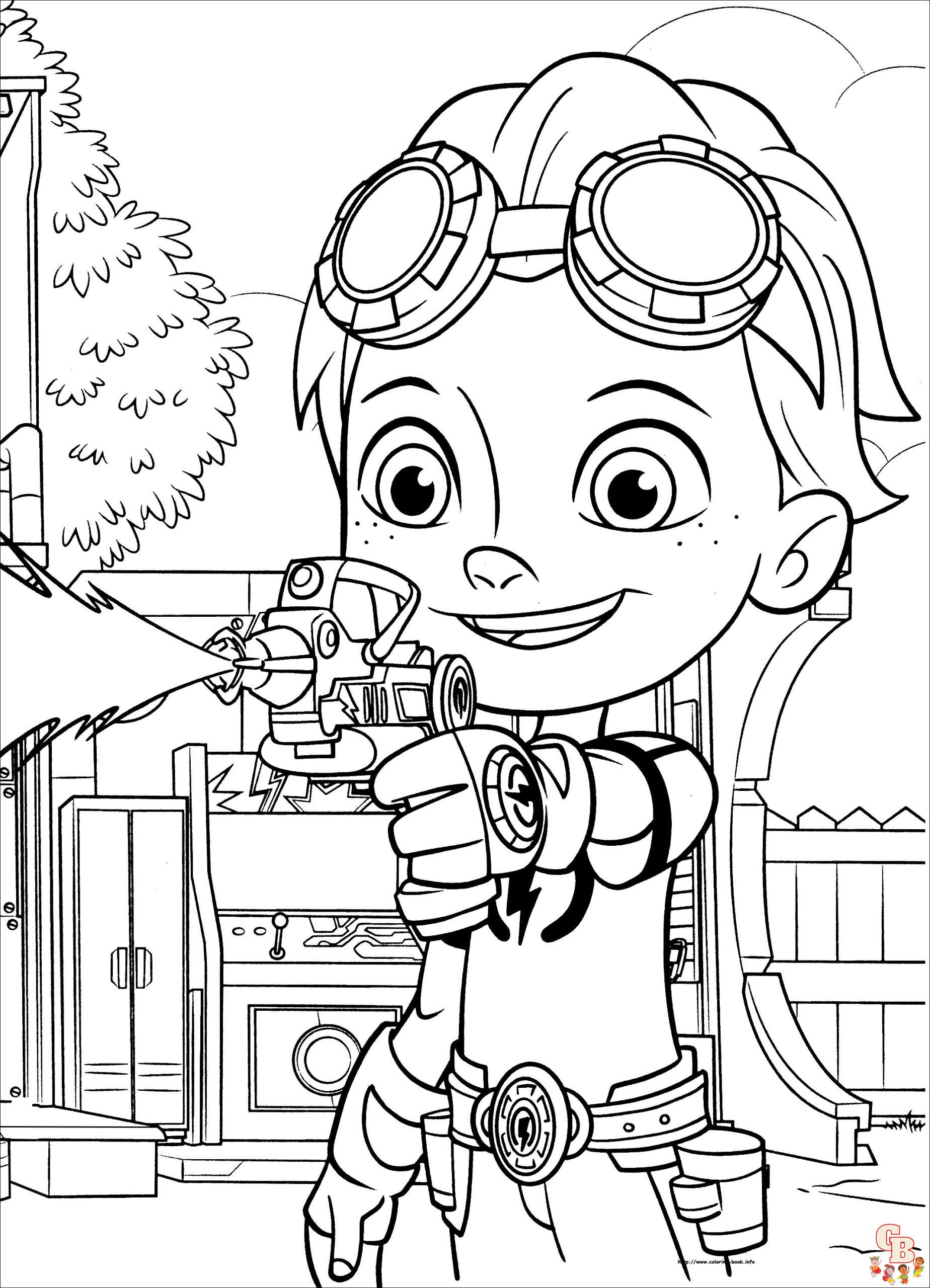 Coloriage Rusty Rivets