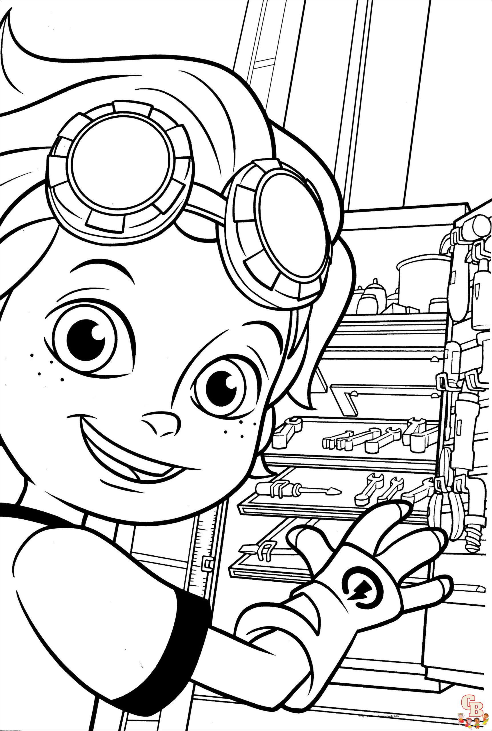 Coloriage Rusty Rivets