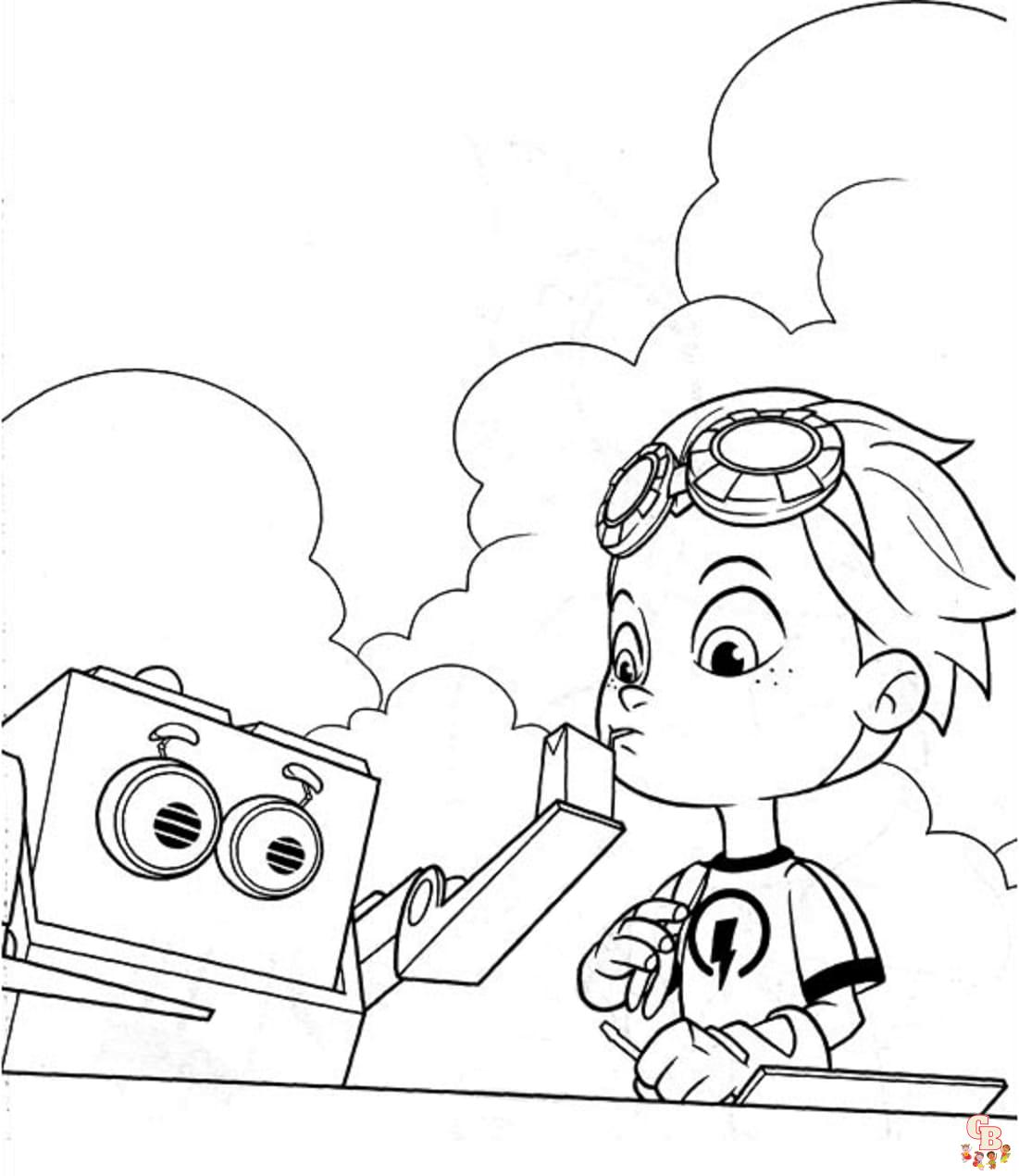 Coloriage Rusty Rivets