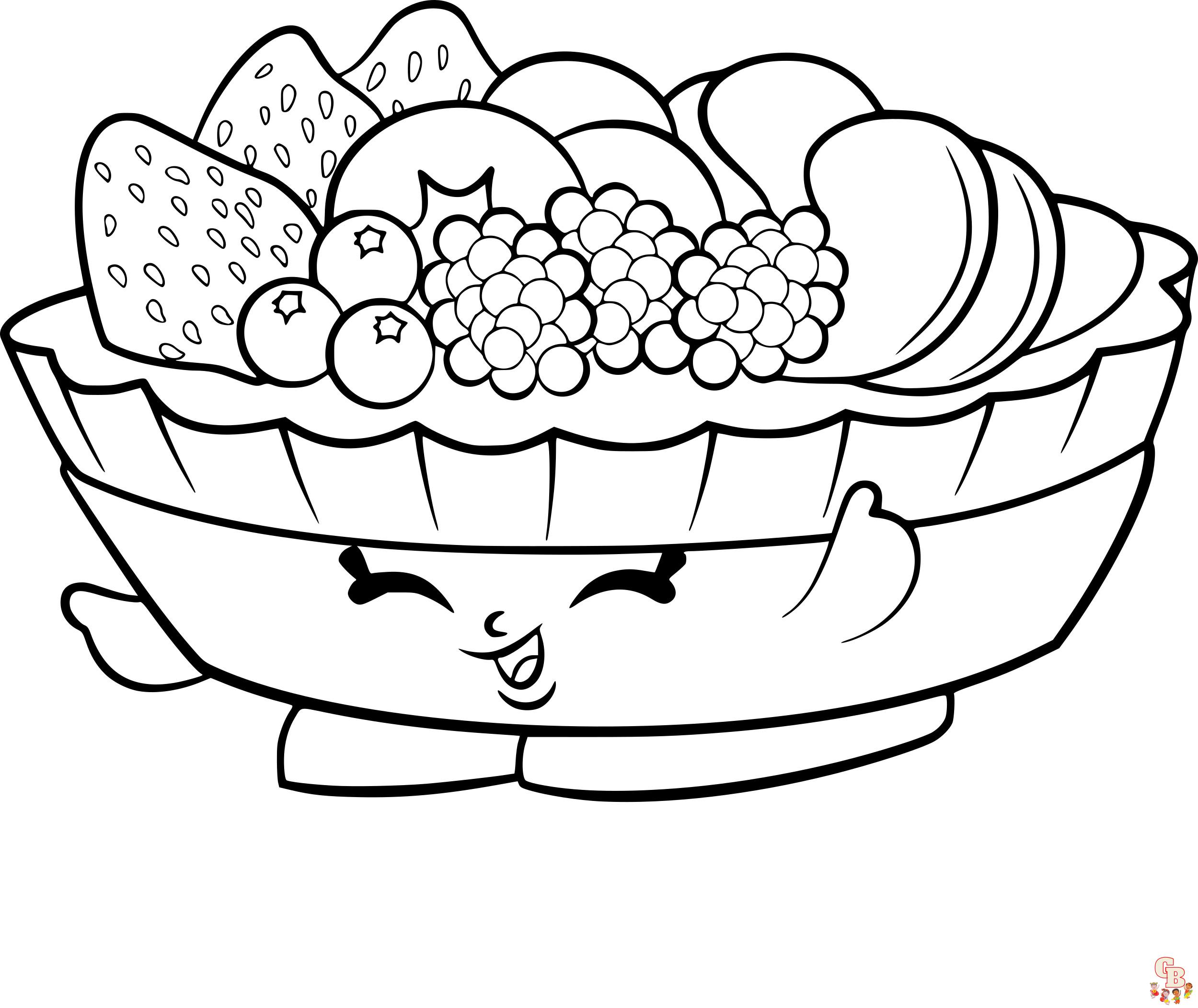 Coloriage Salade