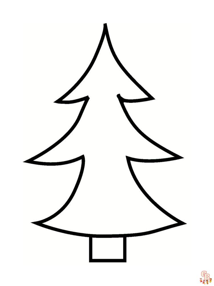 Coloriage Sapin Noel