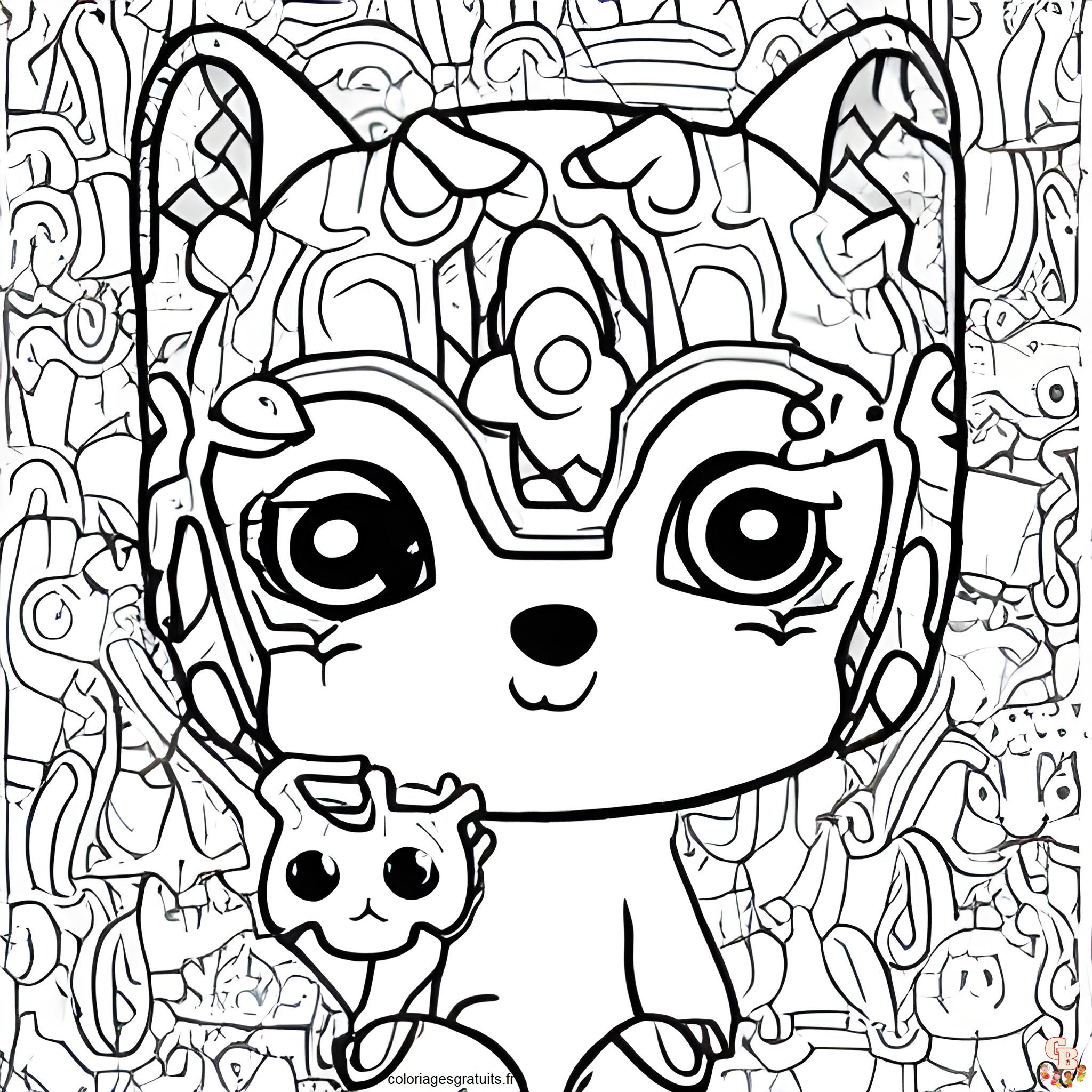 Coloriage Shimmer Et Shine