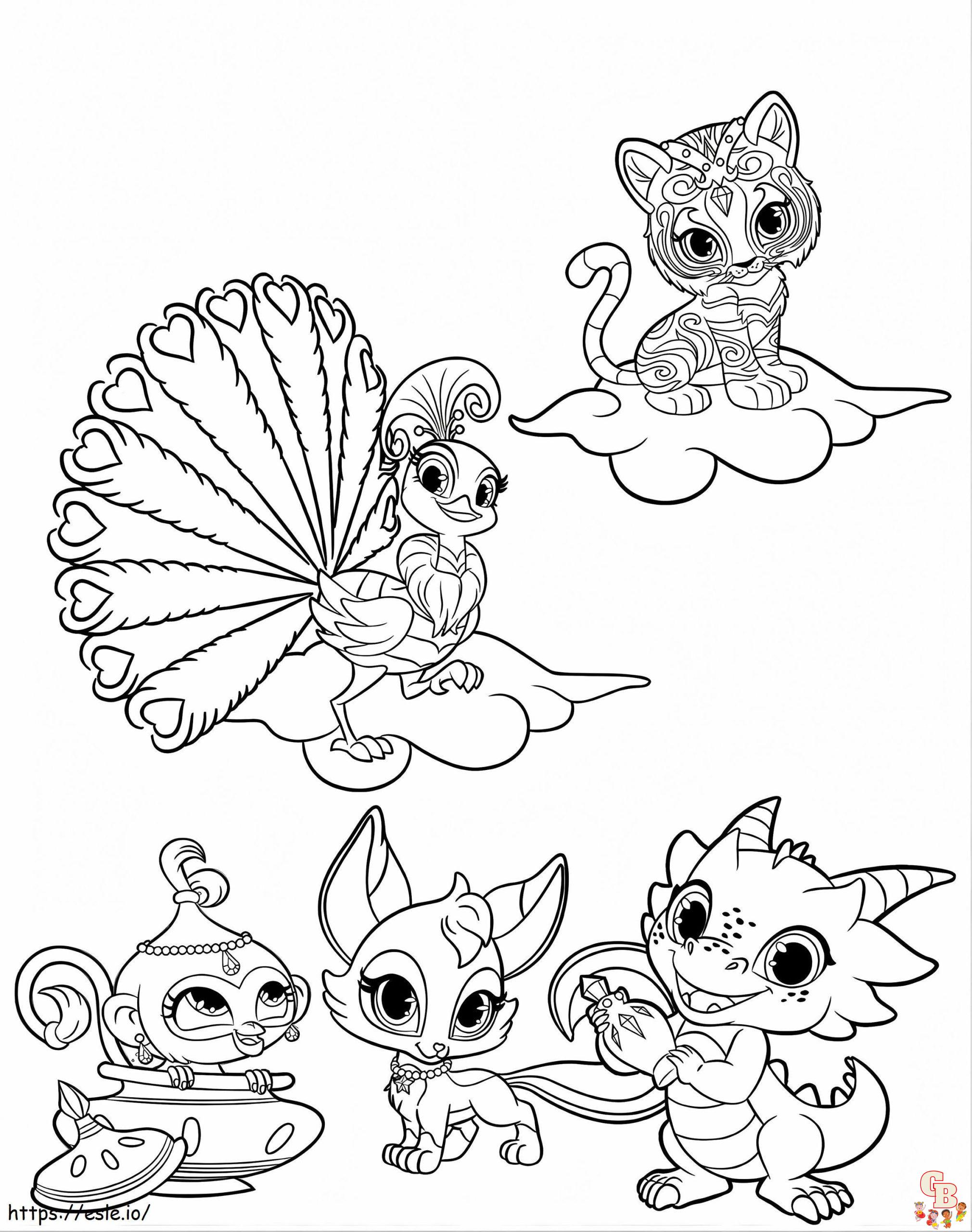 Coloriage Shimmer Et Shine