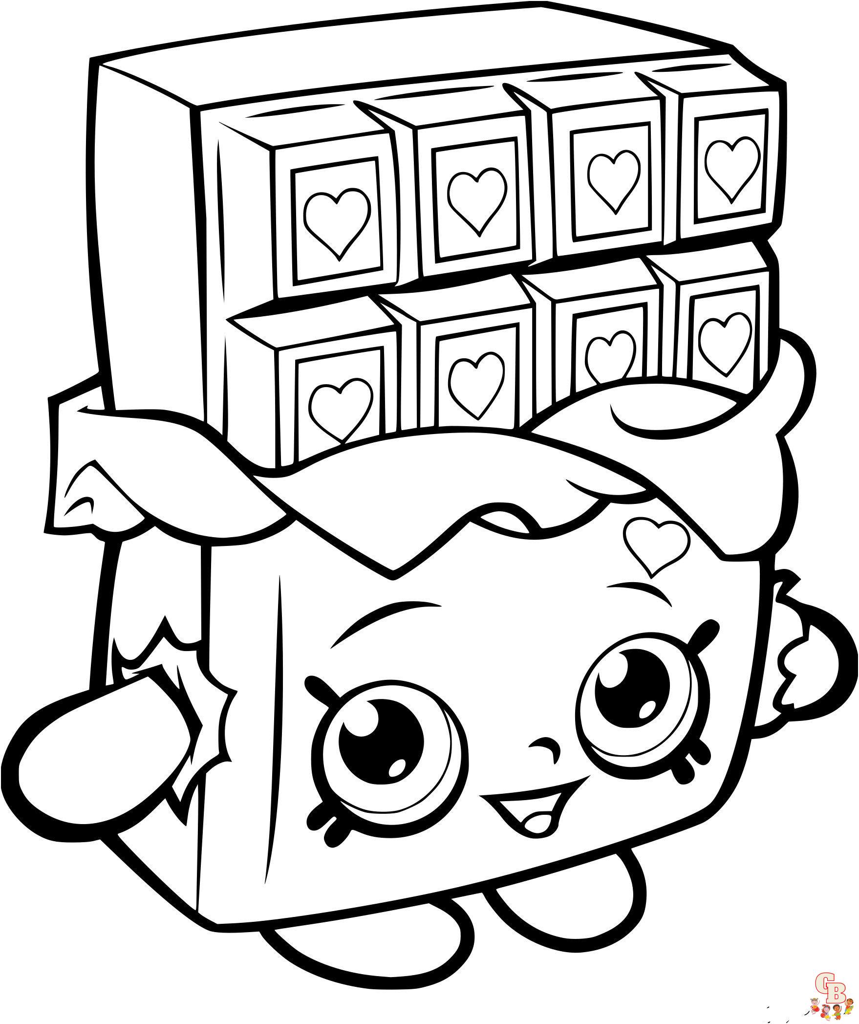 Coloriage Shopkins