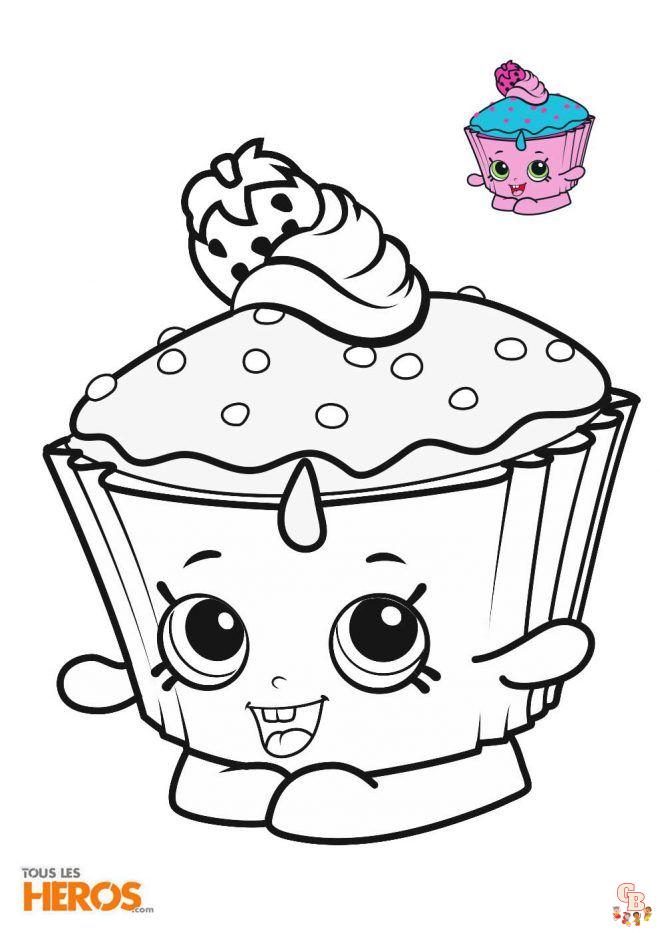 Coloriage Shopkins