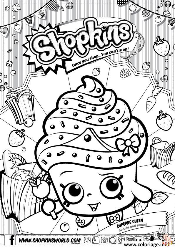 Coloriage Shoppies Dolls