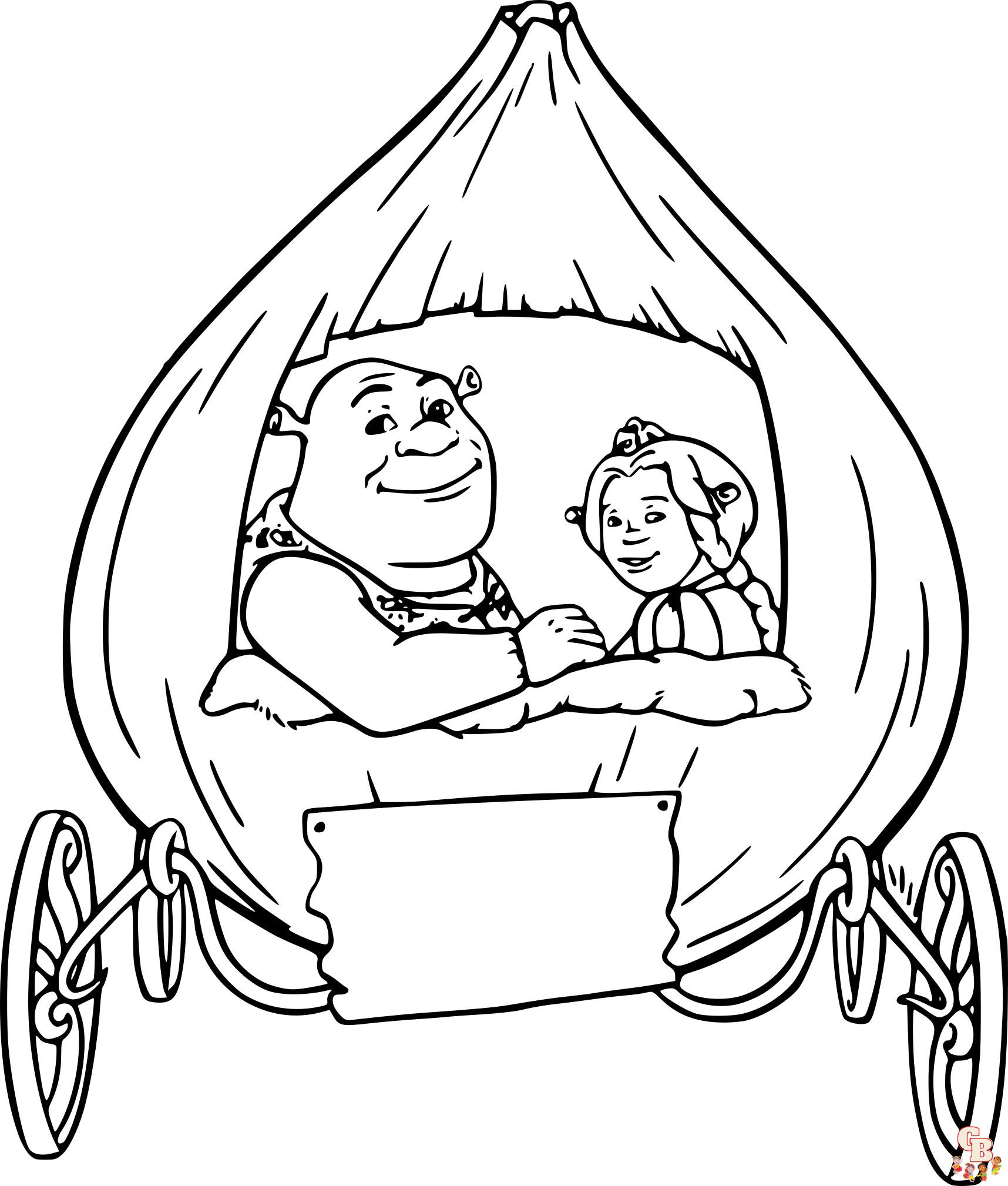 Coloriage Shrek