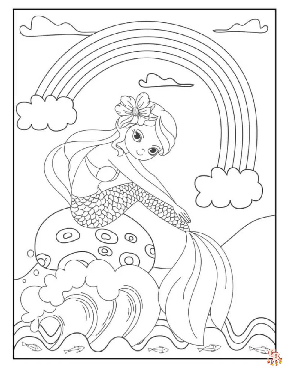 Coloriage Sirenes