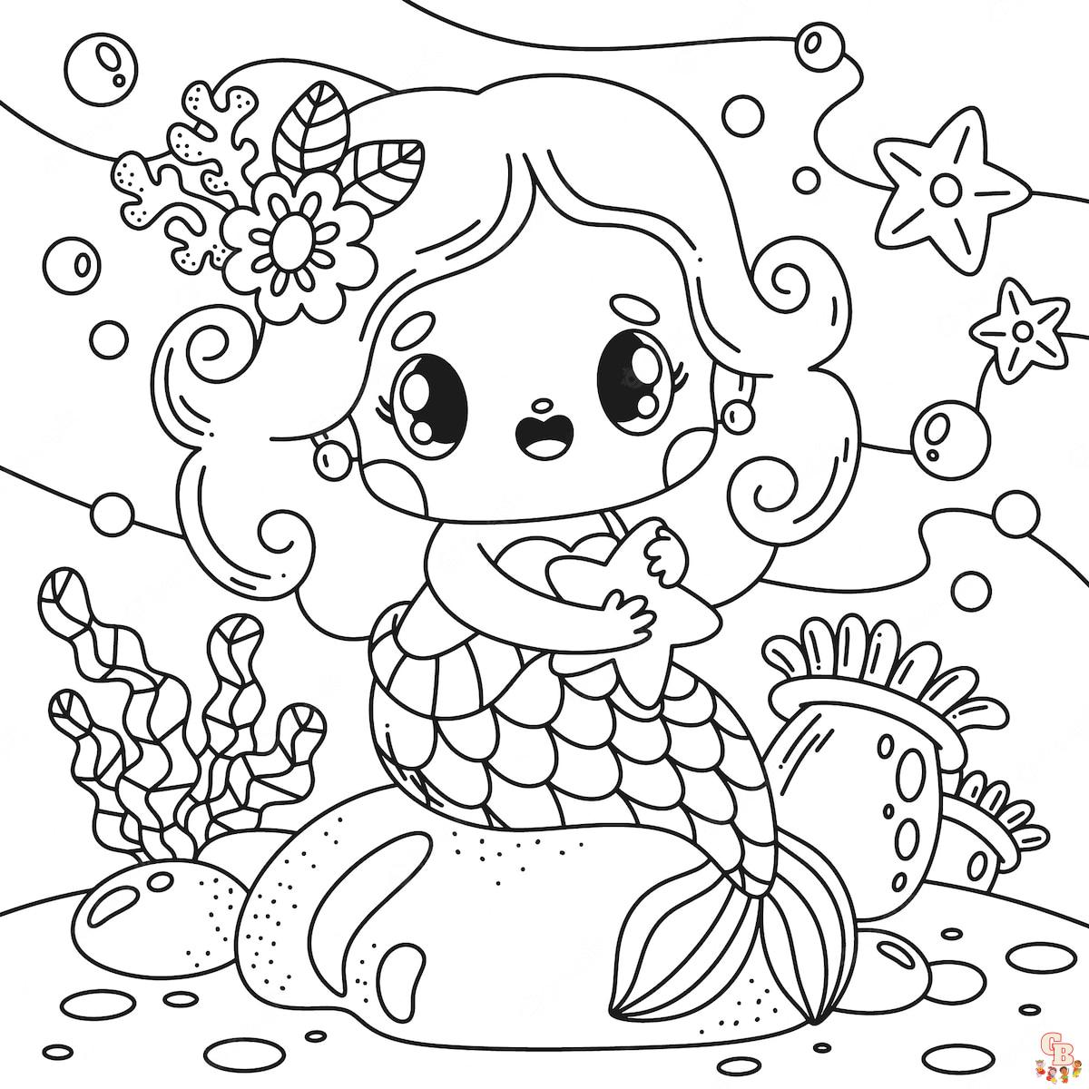 Coloriage Sirenes