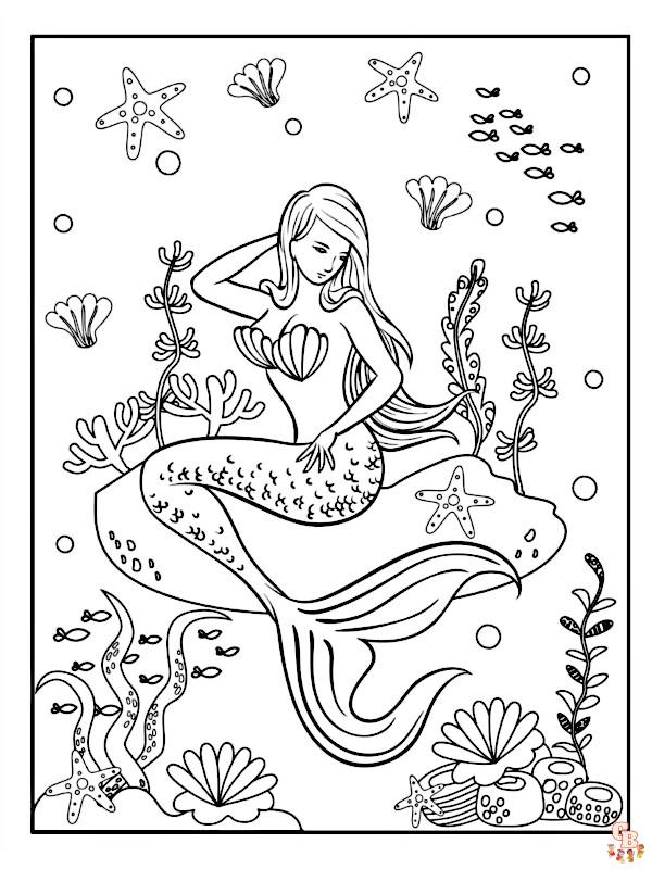 Coloriage Sirenes