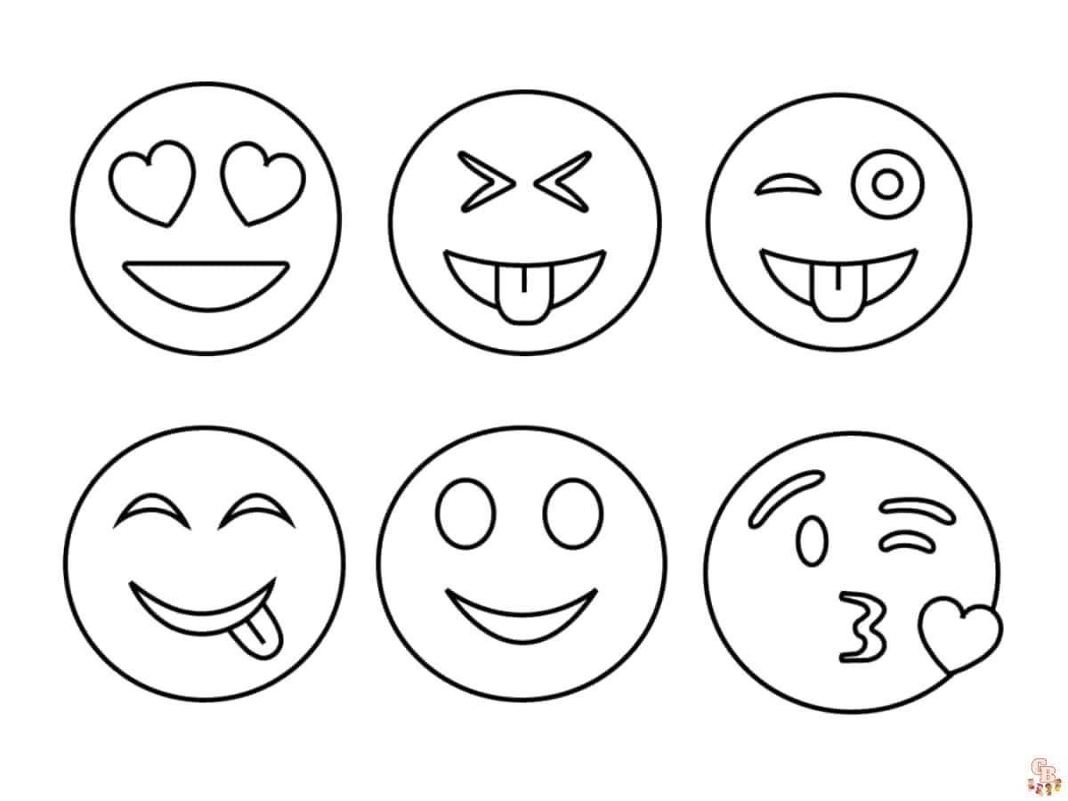 Coloriage Smiley