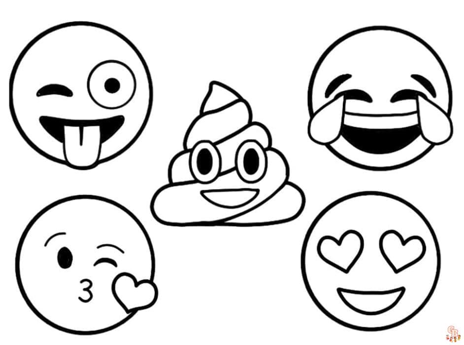 Coloriage Smiley