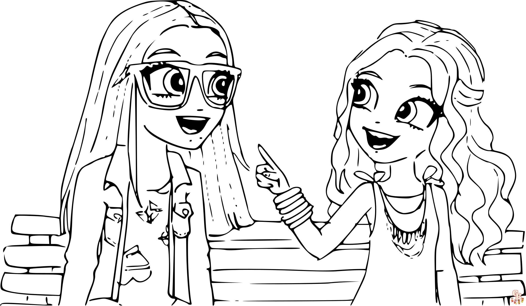 Coloriage Soy Luna