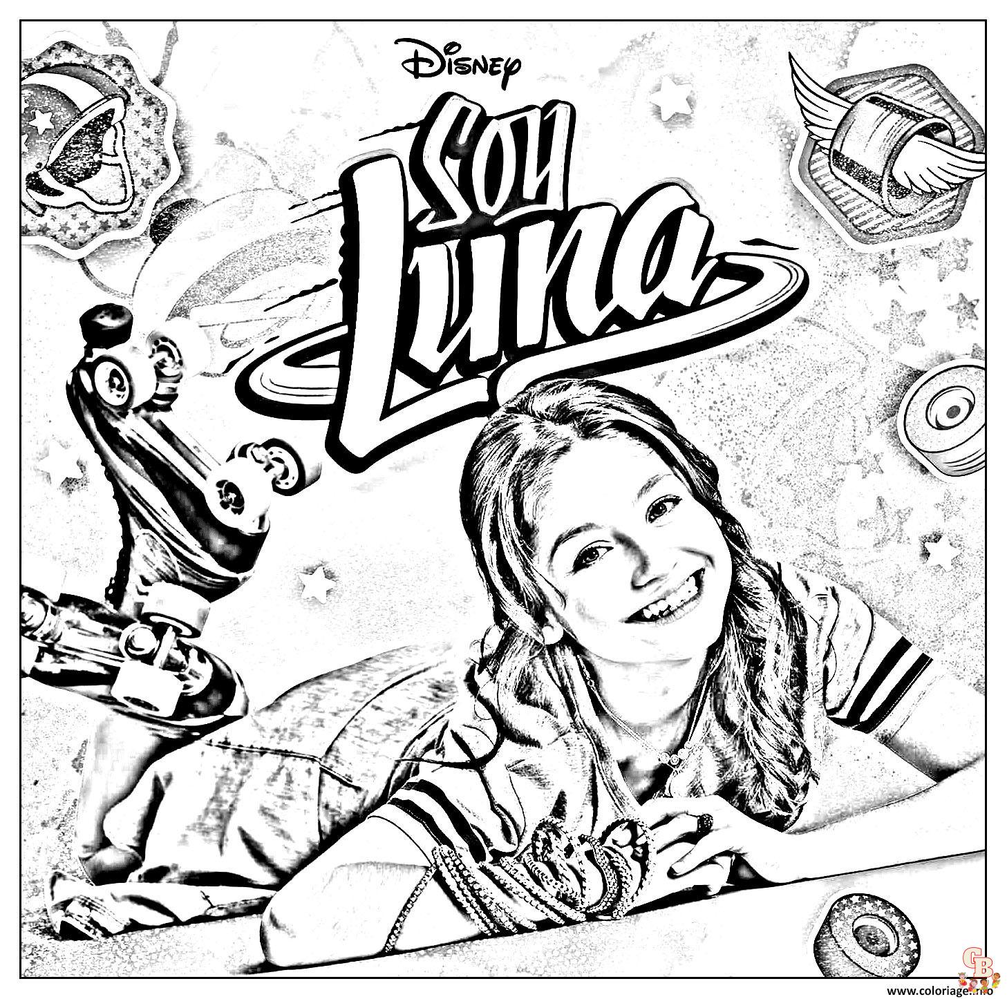 Coloriage Soy Luna