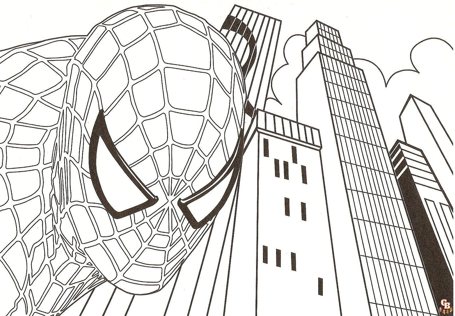 Coloriage Spider man