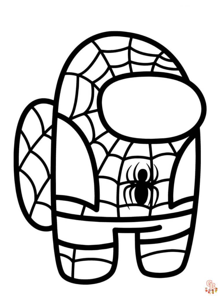 Coloriage Spider man