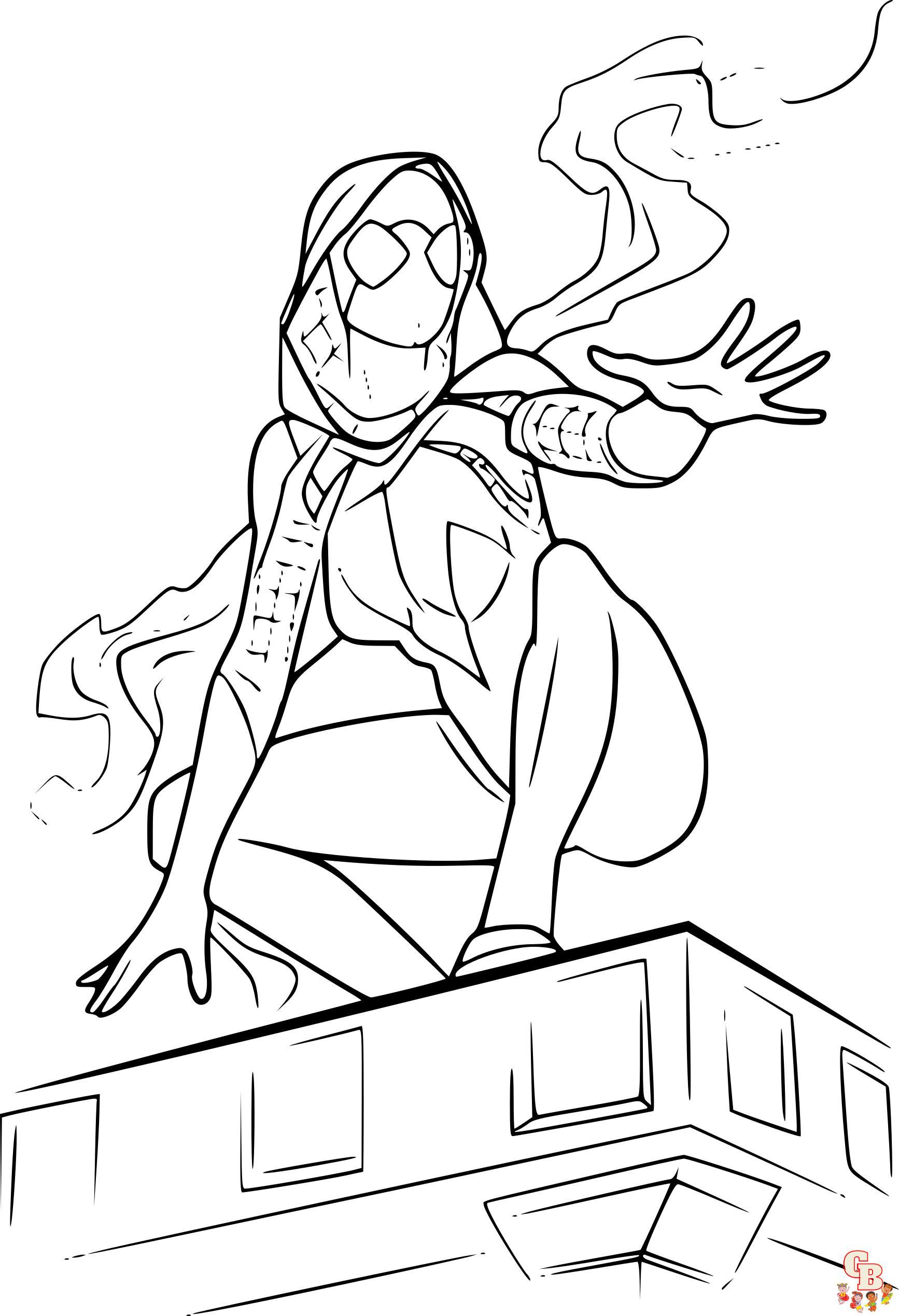 Coloriage Spider man