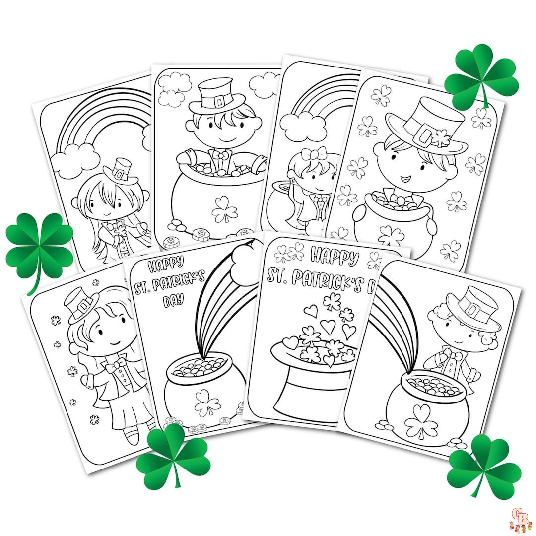 Coloriage St Patrick