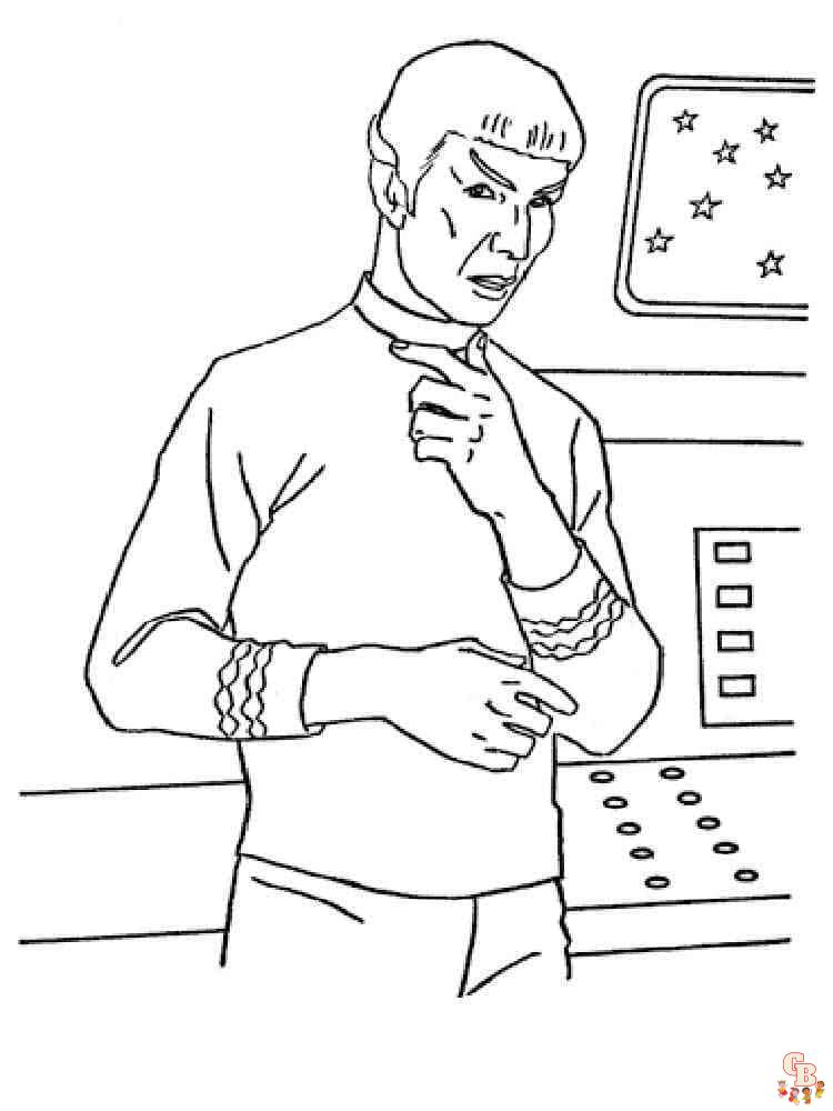 Coloriage Star Trek