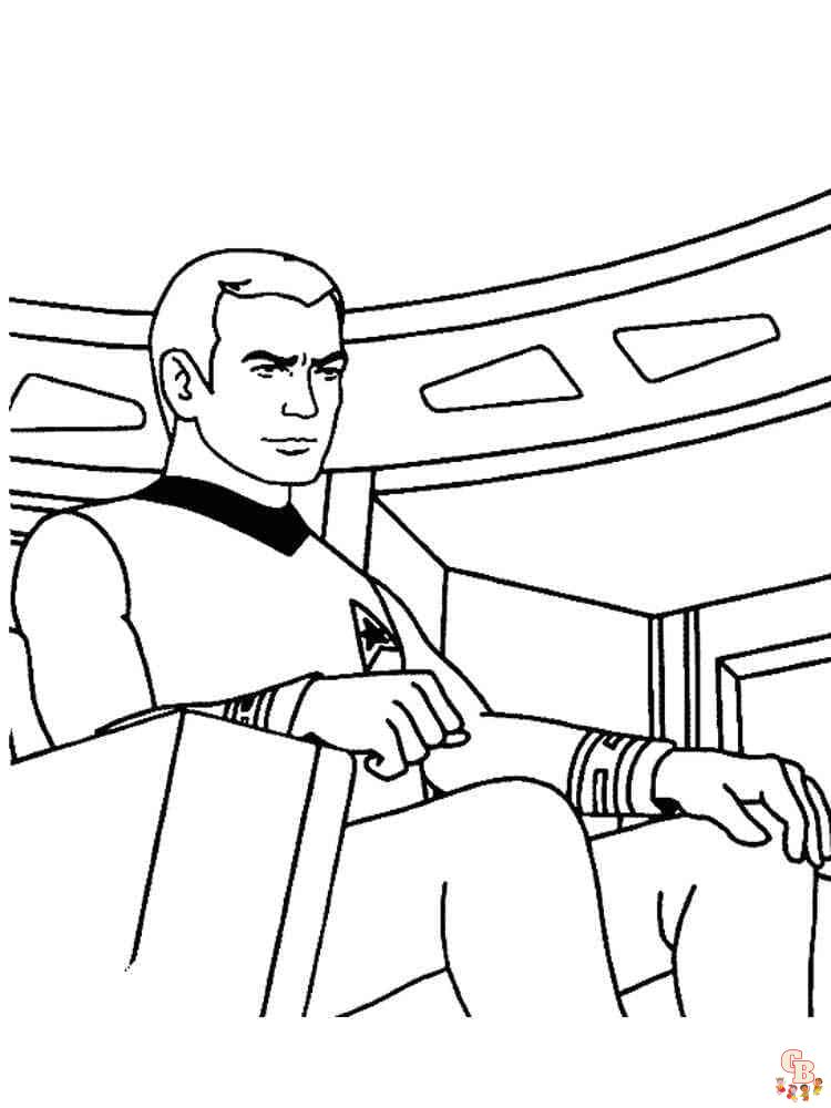 Coloriage Star Trek